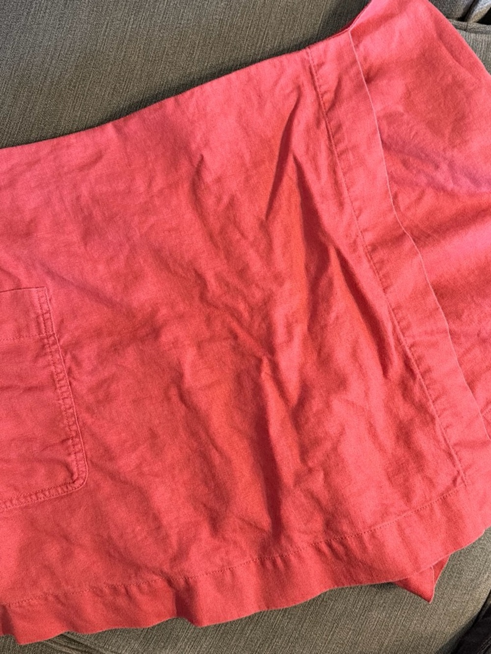 Uniqlo Red Skort with Pockets